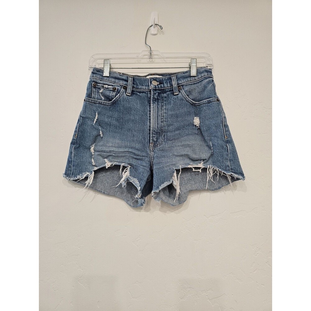 Abercrombie And Fitch Women's The 4's Mom Short High Rise Size 26/2